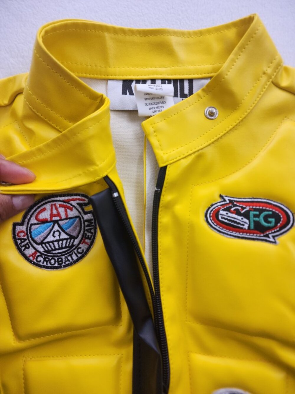Kill Bill Beatrix Kiddo Yellow Jacket Costume Official S - Picture 7 of 16